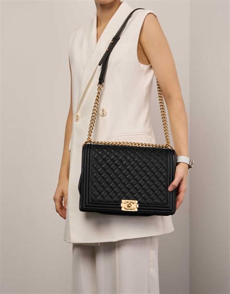 chanel kid bag|Chanel boy small quilted bag.